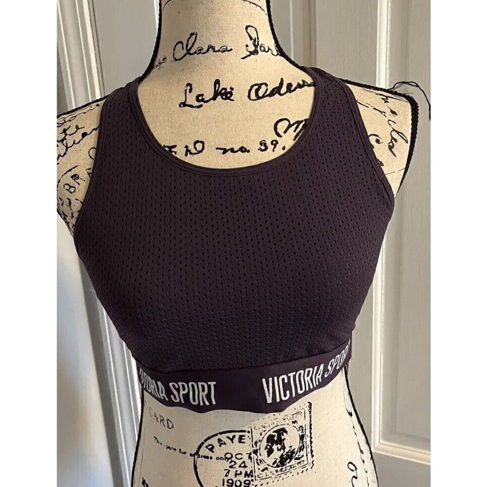 Victoria’s Secret Sport Body Wick Purple Sports Bra Size Large
